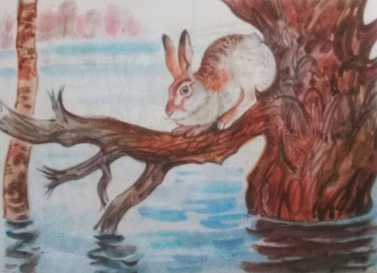 Сочинения по Картине А.Н. Комарова «Наводнение», 5 класс - Ychy